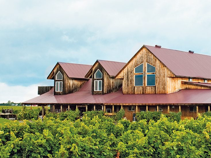 Outside view of Niagara Winer