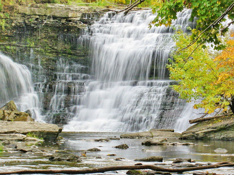 Local hot spot - waterfalls