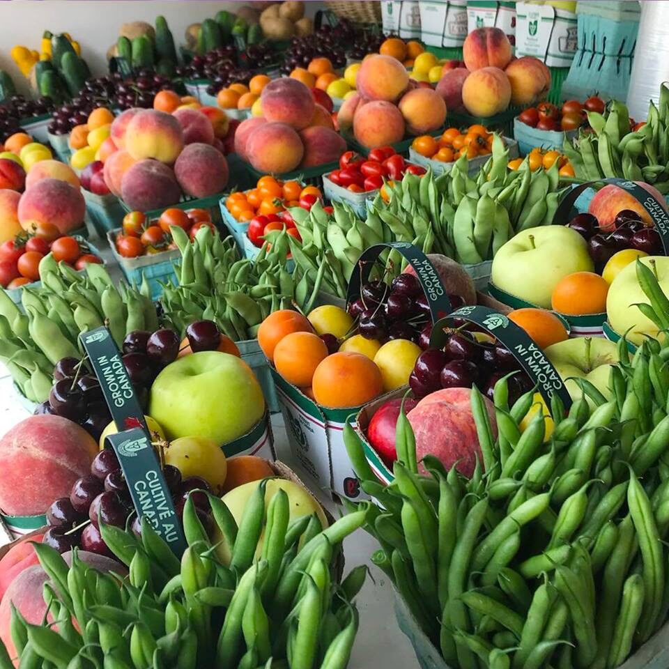 local hot spot - fruit stand