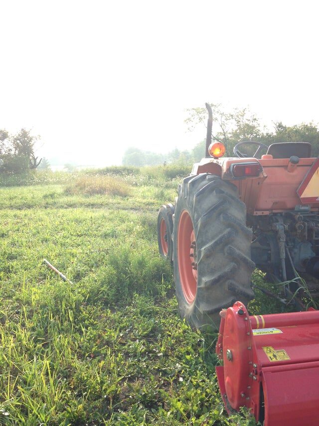local hot spot - tractor
