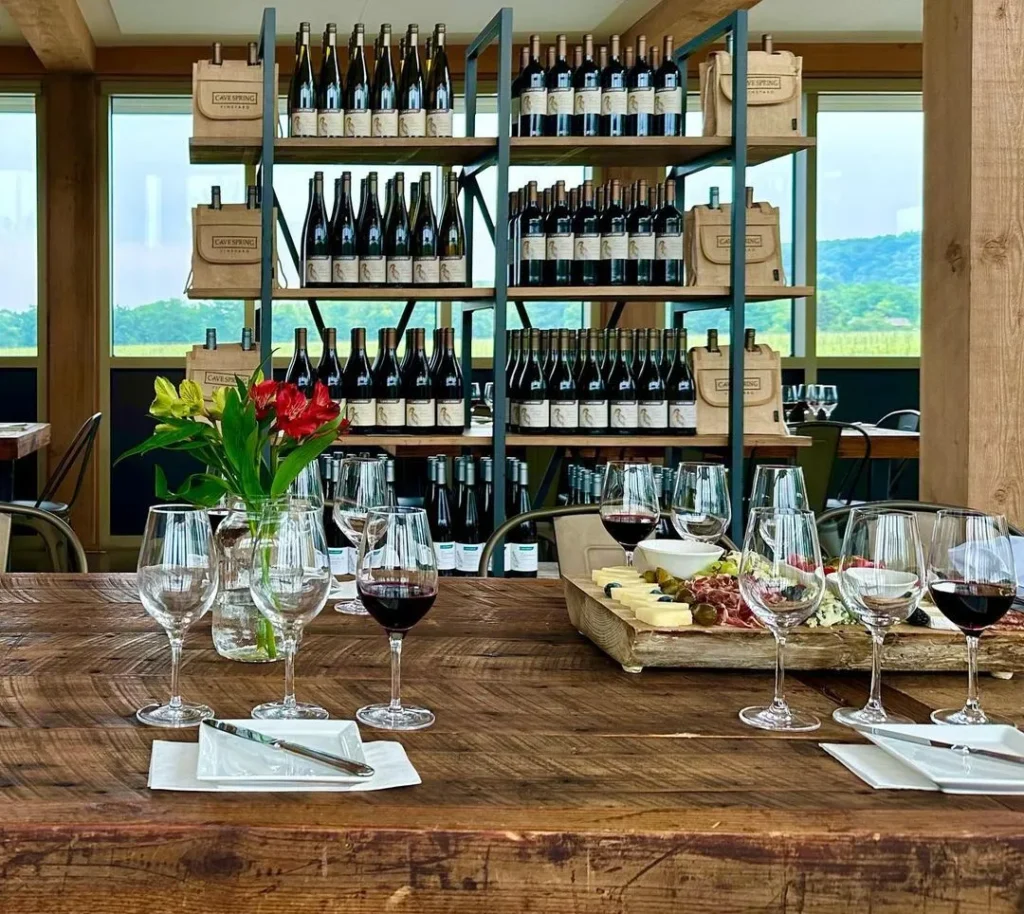 Wine tasting bar